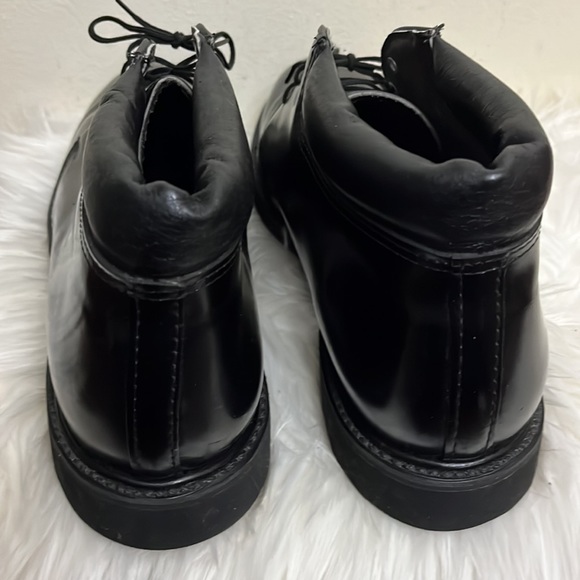 Sole Tech Ruva Black Leather Chukka Boots Mens Size 12D Booties - Picture 3 of 5